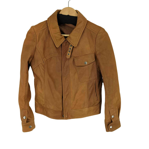 ロッソ ROSSO URBAN RESEARCH ラムレザー ヨークレザージャケット レディース 38