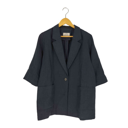 ジャーナルスタンダードレリューム JOURNAL STANDARD relume 麻シングルジャケット レディース 38