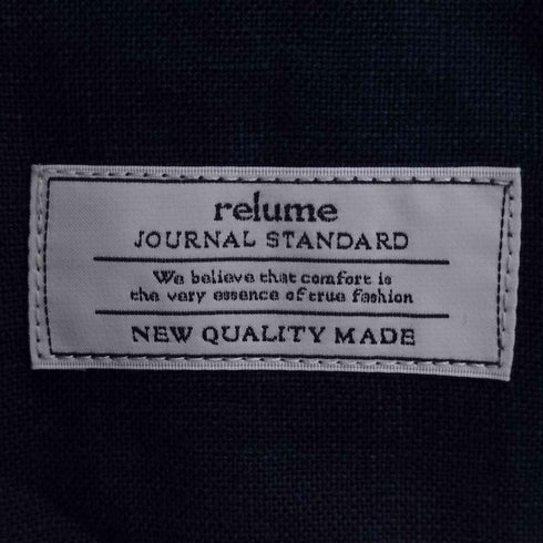 ジャーナルスタンダードレリューム JOURNAL STANDARD relume 麻シングルジャケット レディース 38