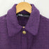 ザラ ZARA 金釦ツイードジャケット レディース import:S