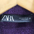 ザラ ZARA 金釦ツイードジャケット レディース import:S