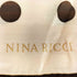 ニナリッチ NINA RICCI 総柄 花柄 ハンカチ シルクコットン レディース
