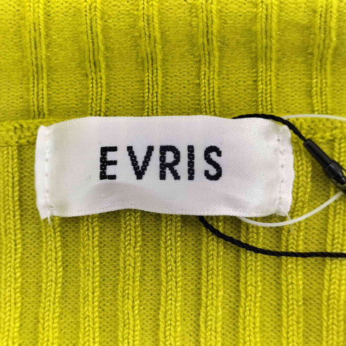 エヴリス EVRIS クロップドドライバーズニット レディース FREE