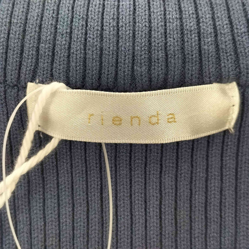 リエンダ rienda ダブルボタンタイト Knit レディース JPN:S