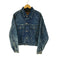 COTTON BLUE ウォッシュ加工 デニムトラッカージャケット メンズ
