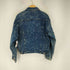 COTTON BLUE ウォッシュ加工 デニムトラッカージャケット メンズ