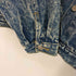 COTTON BLUE ウォッシュ加工 デニムトラッカージャケット メンズ