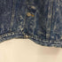 COTTON BLUE ウォッシュ加工 デニムトラッカージャケット メンズ