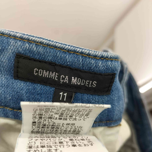 コムサ COMME CA MODEL デニムカービーパンツ レディース 11