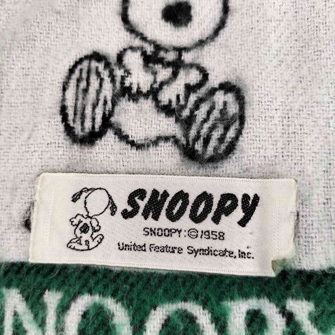 ピーナッツ PEANUTS フットボールマフラー メンズ