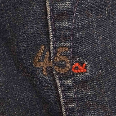 フォーティーファイブアール 45R ストレートデニムパンツ レディース 26