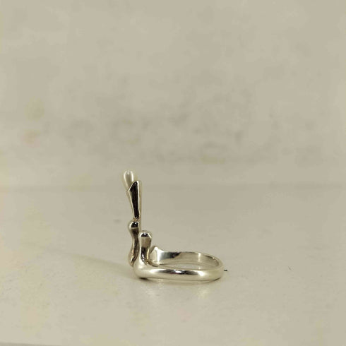 CLOUD JEWELRY MELTED CANDLE RING 925 レディース