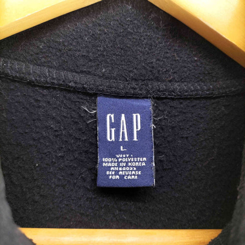 ギャップ Gap 00s フリースジップアップベスト メンズ JPN:L