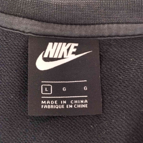 ナイキ NIKE ロゴ刺繍 クルーネック スウェット メンズ JPN:L