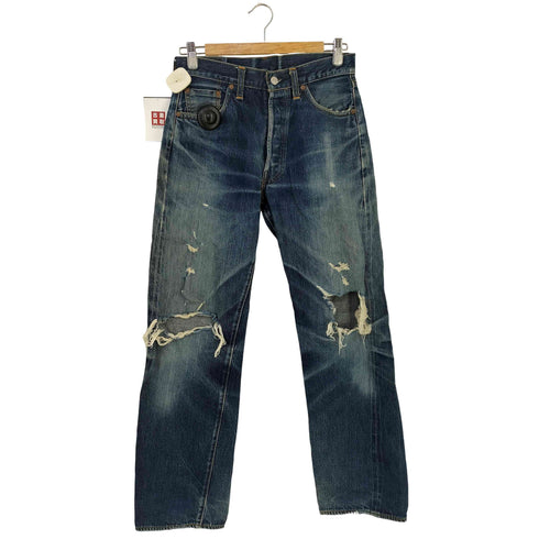 リーバイス Levis USA製 復刻 501XX ボタン裏555 バレンシア工場 BIG E 赤耳 デニムパンツ メンズ 30