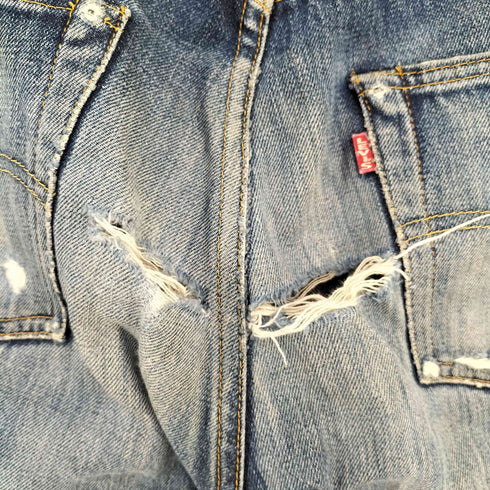 リーバイス Levis USA製 復刻 501XX ボタン裏555 バレンシア工場 BIG E 赤耳 デニムパンツ メンズ 30