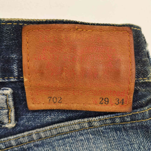 リーバイス Levis 日本製 復刻 702-XX 片面BIG E 赤耳 デニムパンツ メンズ 29