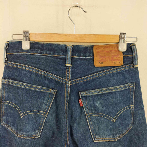 リーバイス Levis USA製 501 WHITE OAK CONE DENIM 赤耳 デニムパンツ メンズ 30