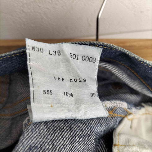 リーバイス Levis USA製 復刻 501XX ボタン裏555 バレンシア工場 BIG E 赤耳 デニムパンツ メンズ 30