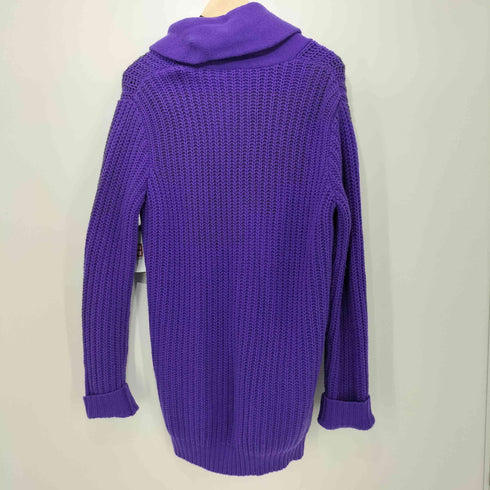 ラルフローレン RALPH LAUREN カシミヤ混 ショールカラーカーディガン レディース M