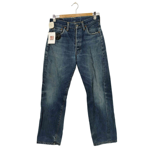 リーバイス Levis USA製 復刻 501XX ボタン裏555 バレンシア工場 BIG E 赤耳 デニムパンツ メンズ 30