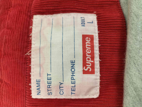 シュプリーム Supreme 11AW Corduroy Coaches Jacket アーチロゴコーデュロイコーチジャケット メンズ JPN:L