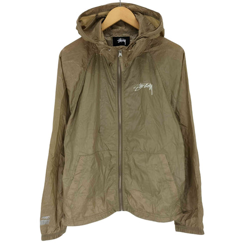 ステューシー Stussy BEACH SHELL WRINKLED NYLON JACKET レディース import:S