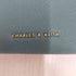 チャールズキース CHARLES & KEITH メタリックアクセントフロントフラップウォレット レディース