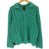 ステューシー Stussy OPEN KNIT COLLARED SWEATER メンズ import:S