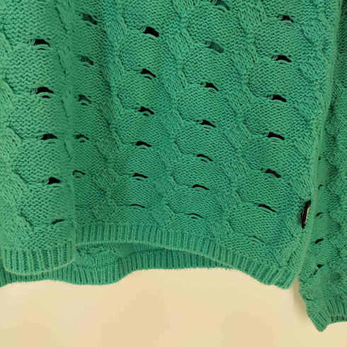 ステューシー Stussy OPEN KNIT COLLARED SWEATER メンズ import:S