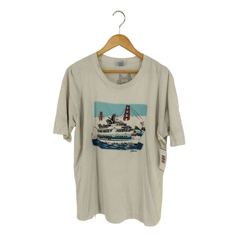 クレイジーシャツ CRAZY SHIRTS USA製 Kliban Cat 両面プリント シングルステッチTEE メンズ import:L