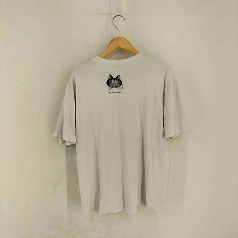 クレイジーシャツ CRAZY SHIRTS USA製 Kliban Cat 両面プリント シングルステッチTEE メンズ import:L