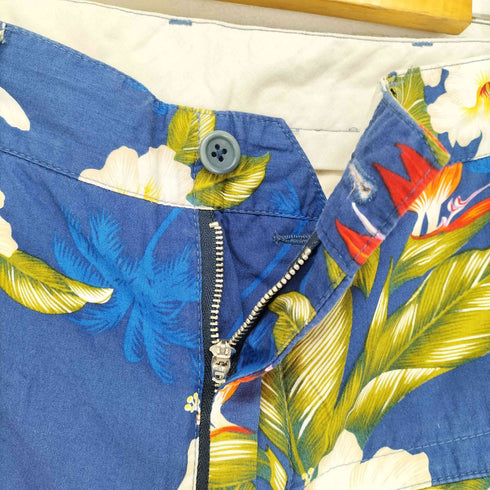 エンジニアードガーメンツ Engineered Garments MADE IN USA コットンアロハショートパンツ メンズ US:32-33