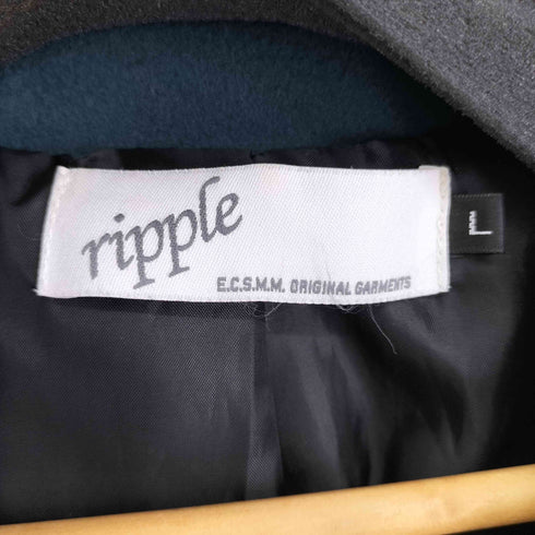 リップル ripple アクリル混 チェスターコート メンズ JPN:L