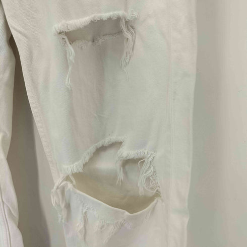 ザラ ZARA ダメージ加工 デニムパンツ レディース 28