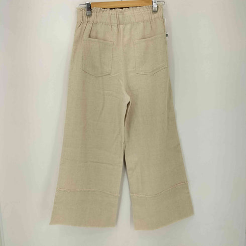 ザラ ZARA フリンジラスティックパンツ レディース import:S