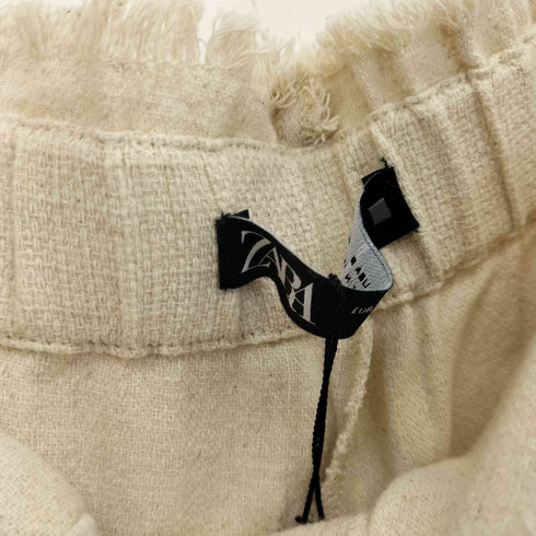 ザラ ZARA フリンジラスティックパンツ レディース import:S