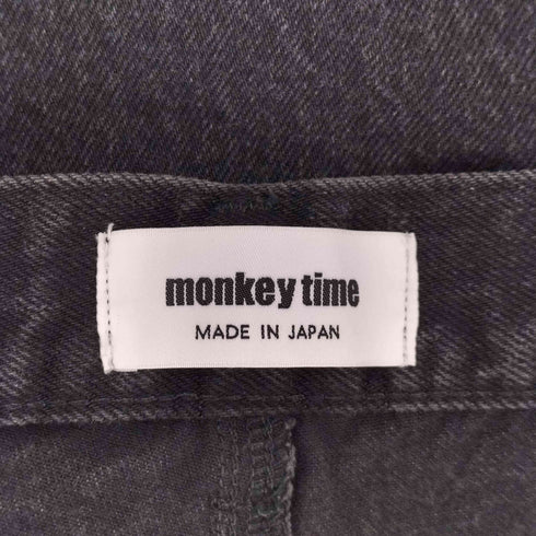 モンキータイム MONKEY TIME 23SS LT DNM 1P WIDE BUGGY DENIM PANTS メンズ JPN:L