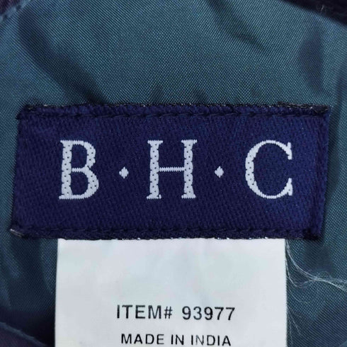 B・H・C ハイネック バイカラー パデッドブルゾン メンズ 360/S