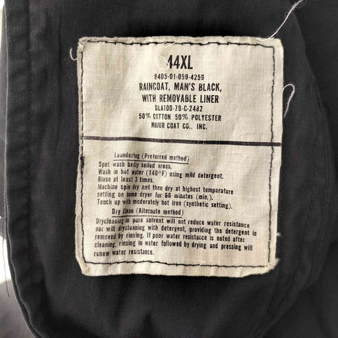 ユーエスネイビー U.S.NAVY オールウェザーコート RAINCOAT メンズ 44XL