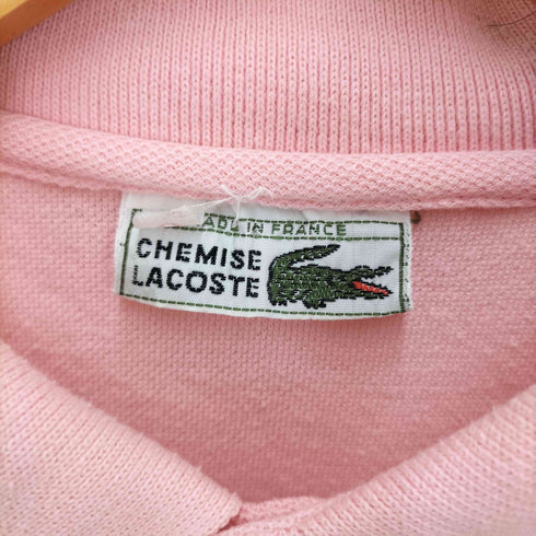 シュミーズラコステ CHEMISE LACOSTE 胸元ロゴワッペンポロシャツ レディース 6