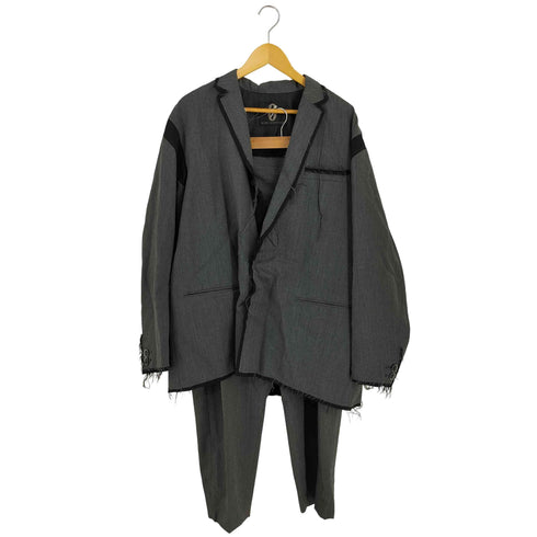 ON/O FF カットオフデザイン テーラードジャケット セットアップ メンズ L/M