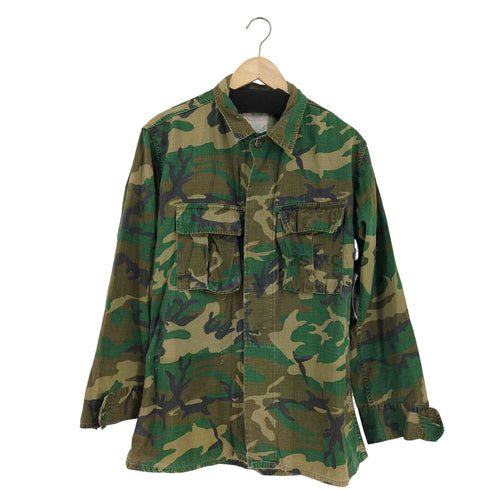 USMC ウッドランドカモ リップストップ BDUジャケット メンズ
