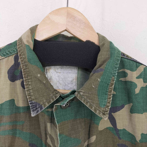 USMC ウッドランドカモ リップストップ BDUジャケット メンズ