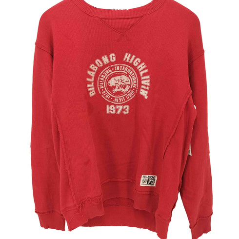 ビラボン BILLABONG クラッシュスウェットシャツ Vガゼット レディース