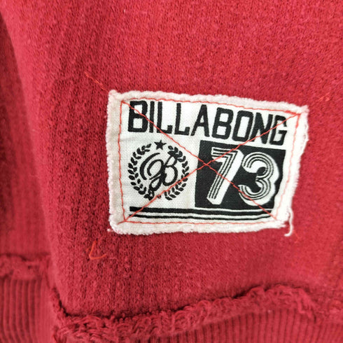 ビラボン BILLABONG クラッシュスウェットシャツ Vガゼット レディース