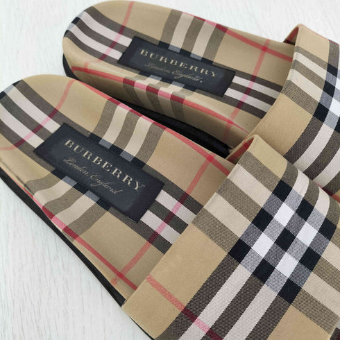 バーバリーロンドン BURBERRY LONDON イタリア製 ノバチェック サンダル メンズ 40