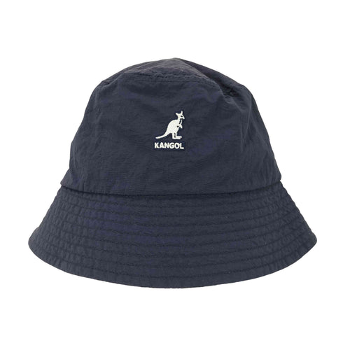 カンゴール KANGOL 刺繍 ナイロン バケットハット メンズ M
