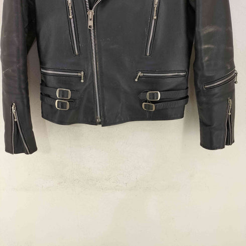 GOOD ROCKIN レザー ダブルライダースジャケット ロンジャン メンズ 38