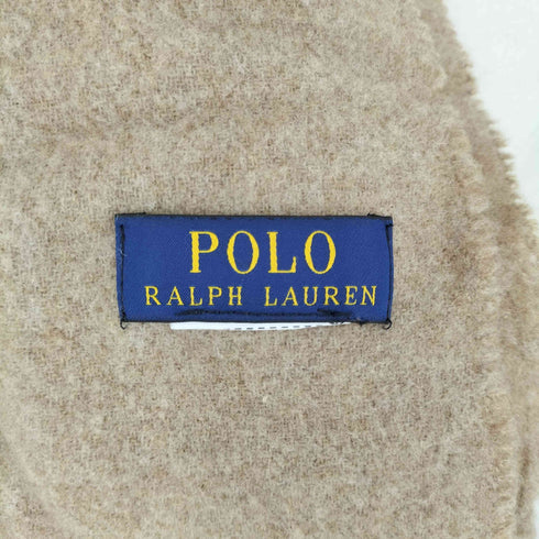 ポロラルフローレン POLO RALPH LAUREN ポニー刺繍フリンジマフラー メンズ